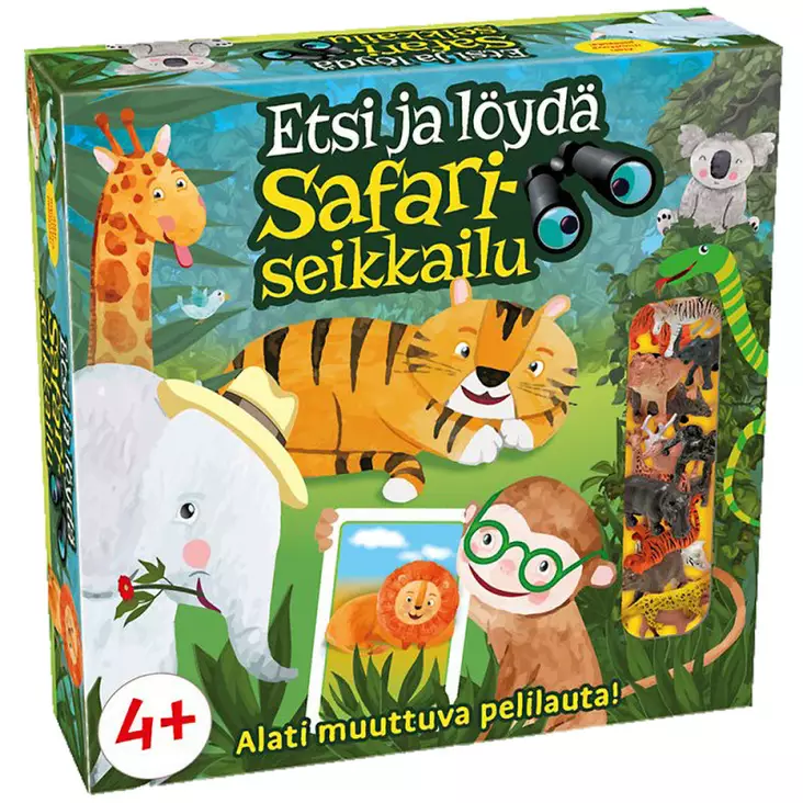 Etsi ja löydä! Safariseikkailu peli - Pöytä- ja lautapelit - 6416739563961 - 1