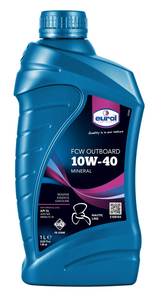 Eurol Nautic 10W40 FCW 1L - Täyssynteettiset öljyt - 8712569009951 - 1