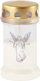 HAUTAKYNTTILÄ ENKELIN KUVALLA - Hautakynttilät ja lyhtykynttilät - 4740302750901 - 1