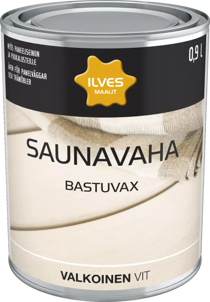 ILVES SAUNAVAHA VALKOINEN 0,9 L - Saunavahat ja -suojat - 6430026951941 - 1