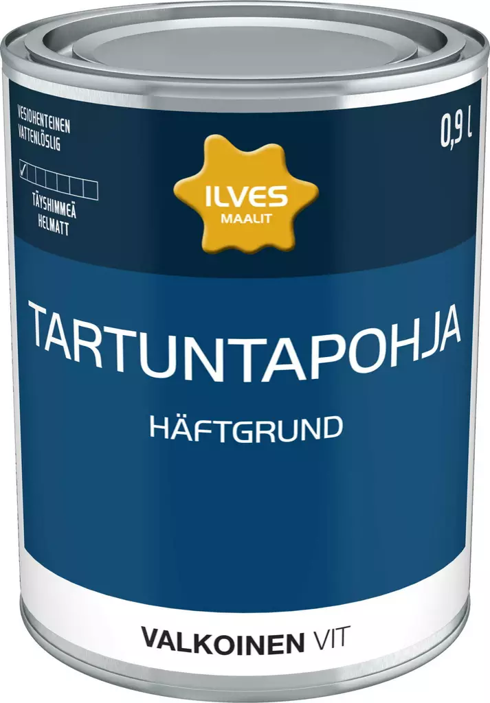 ILVES TARTUNTAPOHJA VESIO. 0,9L - Sisämaalit - 6430026950111 - 1