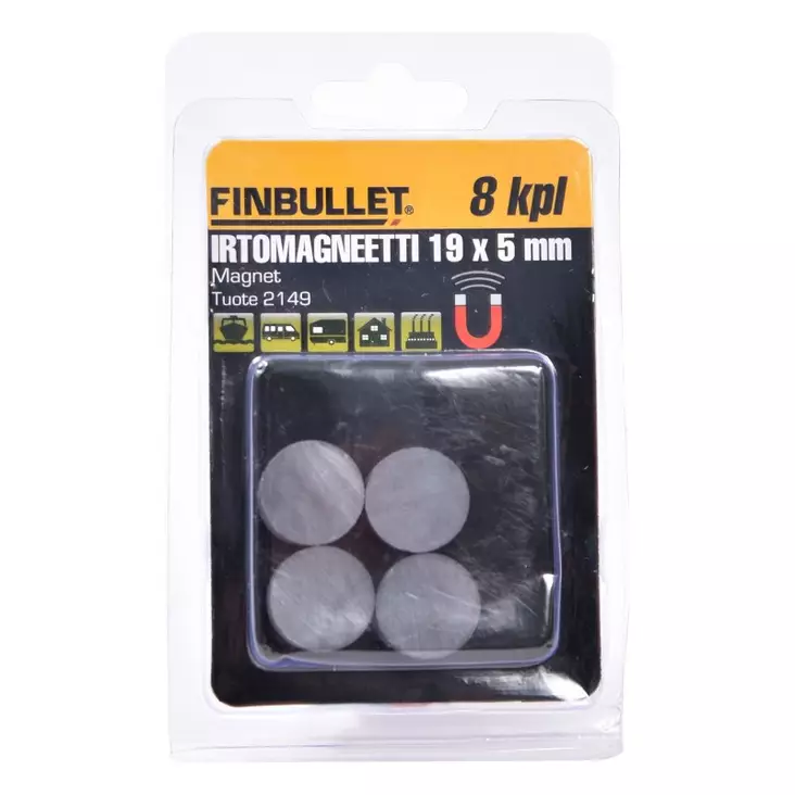 IRTOMAGNEETTI 8 KPL - Tee-se-itse DIY - 6438152021491 - 1