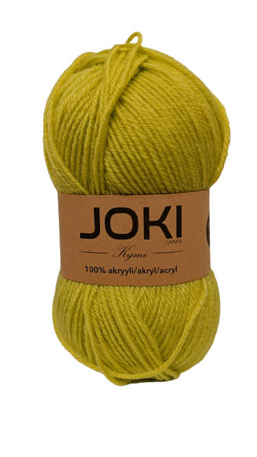 JOKI-KYMI AKRYYLILANKA lime - Neulelangat ja virkkuulangat - 6438159319591 - 1