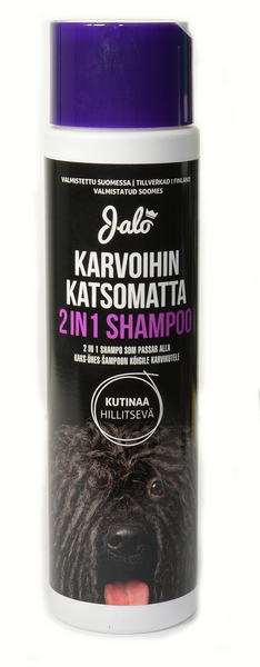 Jalo Karvoihin katsomatta 2in1 shampoo 300 ml - Koiran trimmaus ja turkinhoito - 6414400411511 - 1