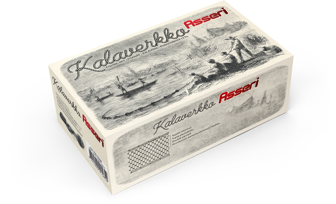 KALAVERKKO ASSERI 60M*3,0M*0,15MM*45MM - Kalaverkot - 4741555016011 - 1