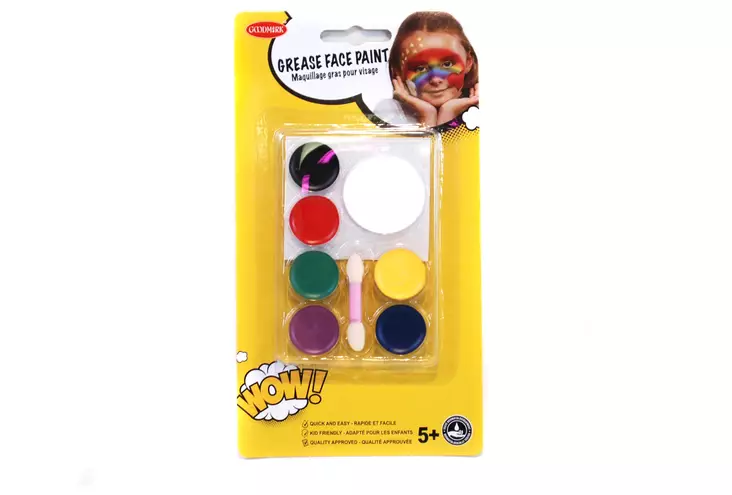 KASVOVÄRIT 7 VÄRIÄ JA SIENI - Tee-se-itse DIY - 5414635062831 - 1