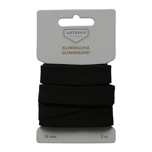 KUMINAUHA MUSTA3 M 15 MM - Kuminauhat - 6420615040071 - 1