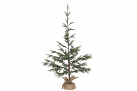 KUUSI JUUTTIRUUKUSSA 120 cm - Joulukuuset - 6410416165301 - 1