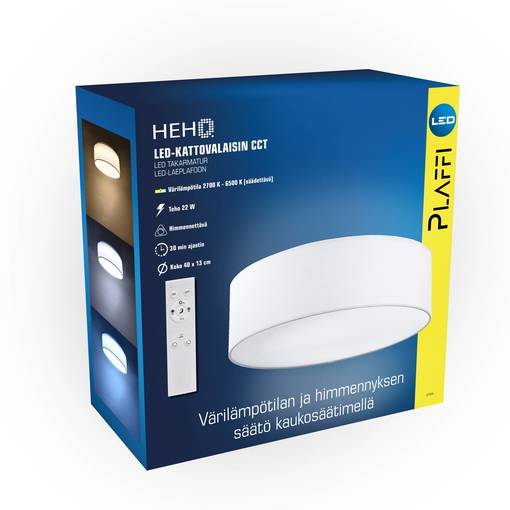 LED kattovalaisin 22W halk 40 cm - Kattovalaisimet - 6438152070291 - 1