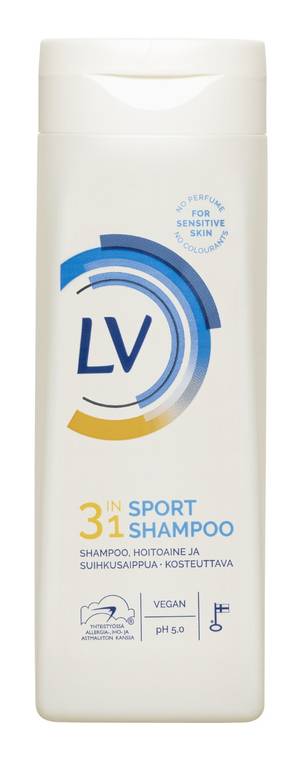 LV 3 IN 1 SPORT SHAMPOO - Naisten shampoot ja hoitoaineet - 6414504721721 - 1