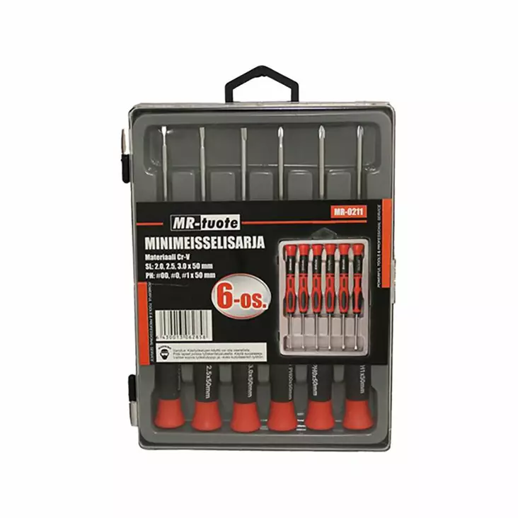 MINIMEISSELISARJA 6-OS. TORX - Työkalusarjat - 6430013062841 - 1