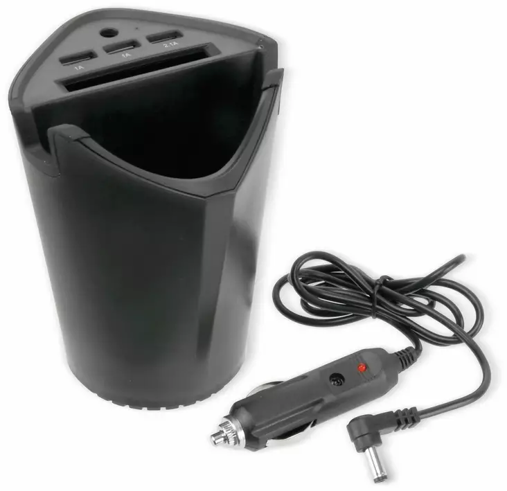 MUKITELINE AUTOLATURI 3 X USB - Auton puhelintarvikkeet - 8711252030951 - 1