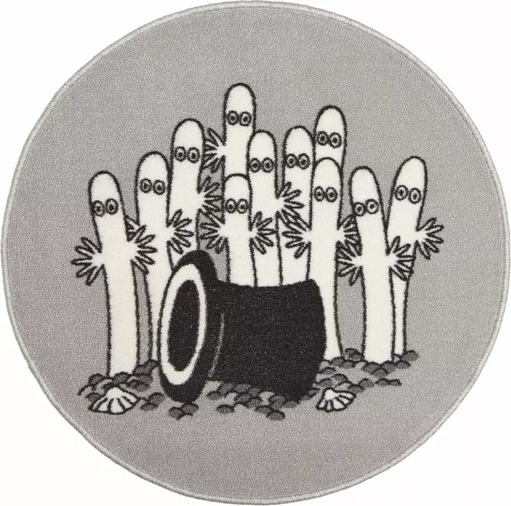 MUUMI-MATTO 80 CM Hattivatit - Keskilattiamatot - 6430049590561 - 1