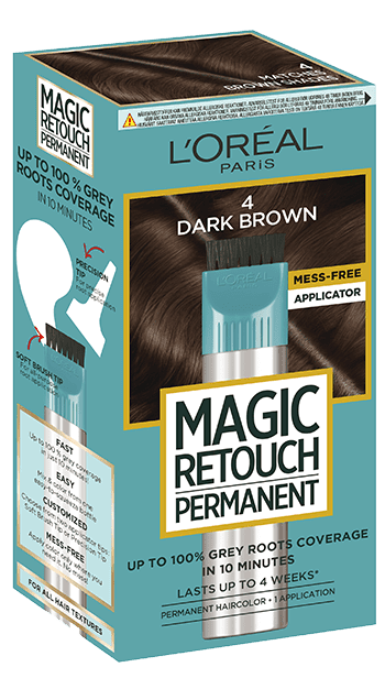 Magic Retouch Kestoväri 04 Dark Brown - Hiusvärit - 3600524043551 - 1