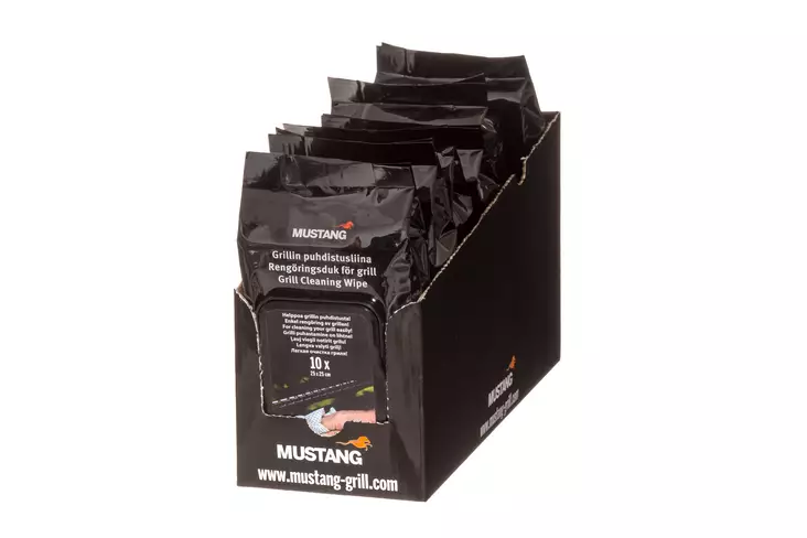 Mustang Puhdistusliina 10 kpl - Siivousliinat ja -sienet - 6410412502131 - 1