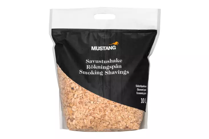 Mustang Savustushake Leppä 10 L - Hiilet, briketit ja halot - 6410413048331 - 1