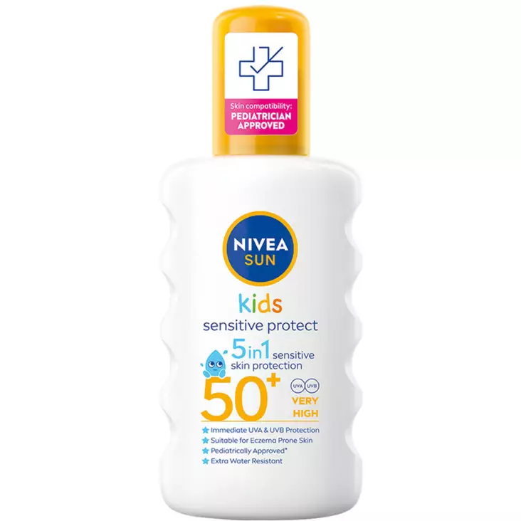 NIVEA LASTEN AURINKOSUOJASUIHKE SK50 - Aurinkovoiteet ja -tuotteet - 4005900601971 - 1