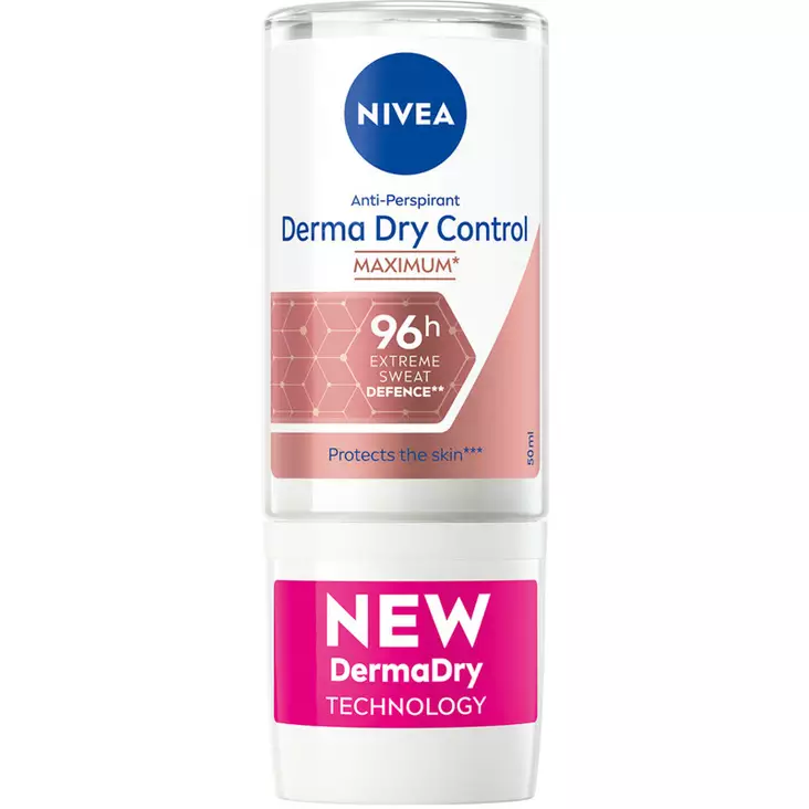NIVEA ROLL-ON DERMA DRY 50ML - Naisten deodorantit - 0000042429531 - 1