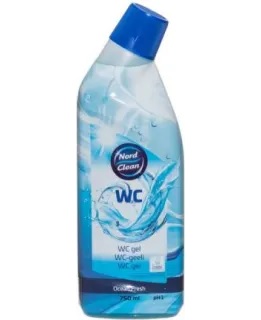 NORD CLEAN WC-GEELI OCEAN FRESH 750ML - WC:n puhdistus ja putkenavaajat - 6410416225111 - 1