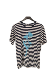 Naisten t-paita Anita-Print-Plus Navy 52 - Naisten T-paidat ja pikeet - 6419285094781 - 1