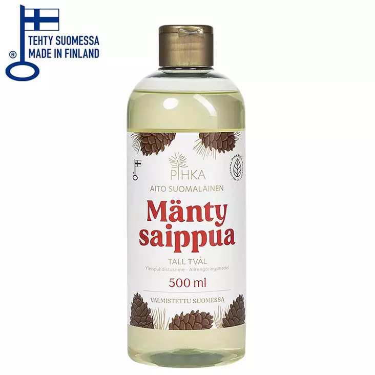 PIHKA MÄNTYSAIPPUA 500ML - Yleispuhdistusaineet - 6419642307301 - 1