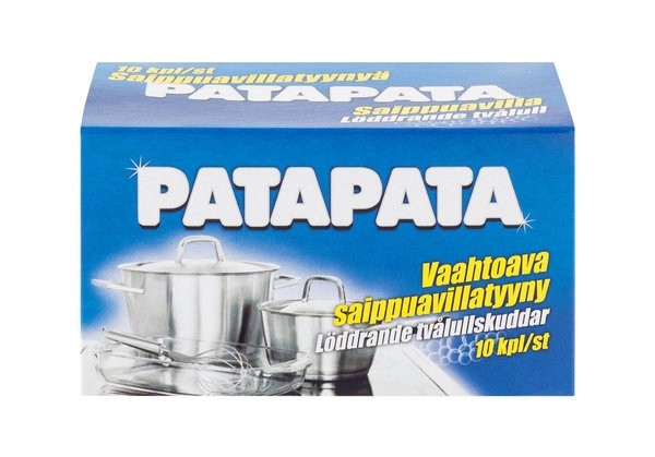 PataPata 10kpl Saippuavillatyyny - Siivousliinat ja -sienet - 7310790043471 - 1