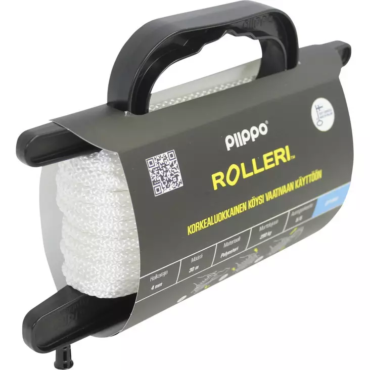 Rolleri palmikoitu polysteri 4mm x 30m - Köydet ja narut - 6408586580291 - 1