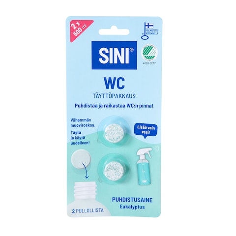 SINI WC TÄYTTÖPAKKAUS - Yleispuhdistusaineet - 6423800070051 - 1