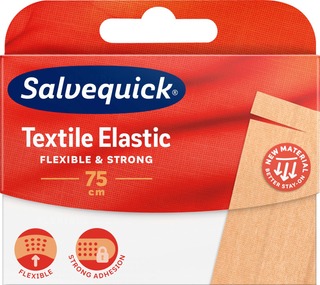 Salvequick Textil leikattava kangaslaastari 75 cm - Ensiaputuotteet - 7310615462241 - 1