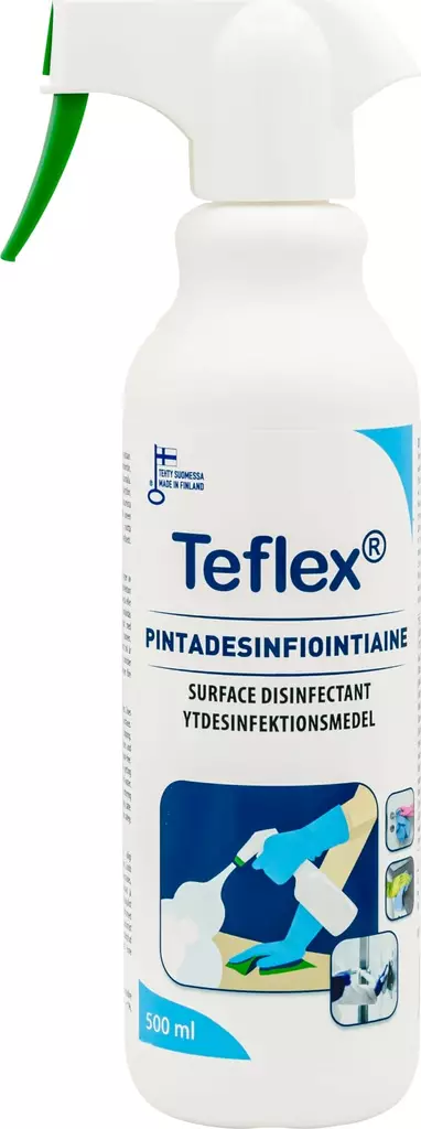 TEFLEX PINTADESINFIOINTIAINE 500ML - Valkaisu- ja desinfiointiaineet - 6416977714231 - 1