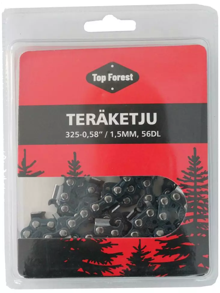 TERÄKETJU 325-0,58" / 1,5MM 56DL - Moottorisahan tarvikkeet ja varaosat - 6430013067471 - 1