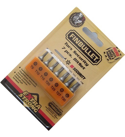 TORX BIT SET 7-OS SECURITY - Ruuvauskärjet - 6430017705331 - 1