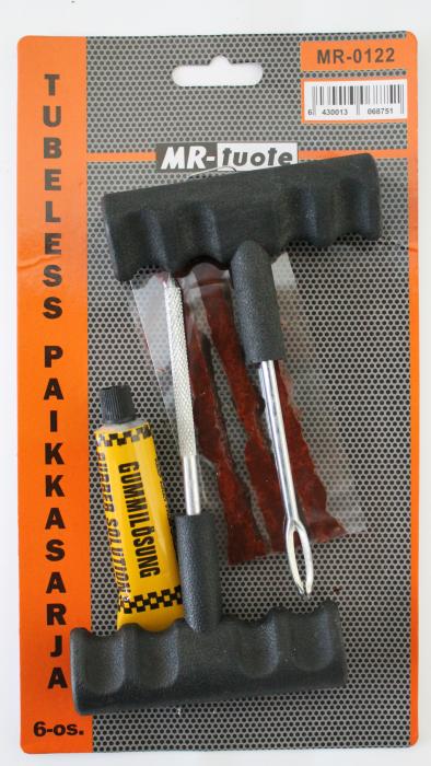 TUBELESS PAIKKAUSSARJA 6-OS. - Rengastarvikkeet - 6430013068751 - 1