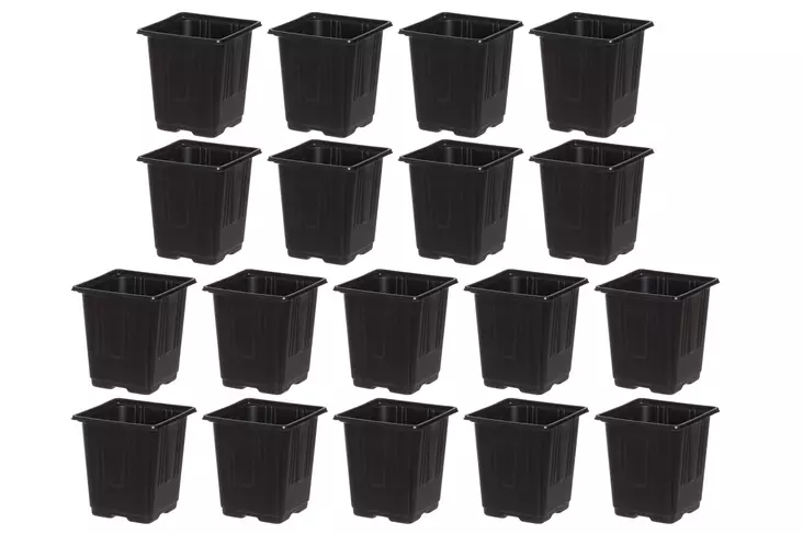Taimiruukku 9 cm 18 kpl - Esikasvatustuotteet - 6410413281561 - 1