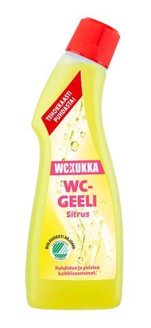 WC Kukka 750ml Sitrus wc-geeli - WC:n puhdistus ja putkenavaajat - 6412203102391 - 1
