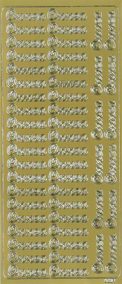 ÄV-TARRA ONNEA kulta - Tee-se-itse DIY - 6417715093021 - 1