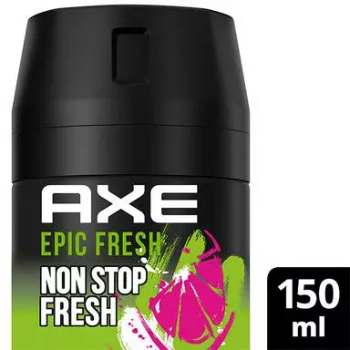 AXE BODY SPRAY EPIC FRESH 150ML - Miesten deodorantit - 8720181192111 - 1