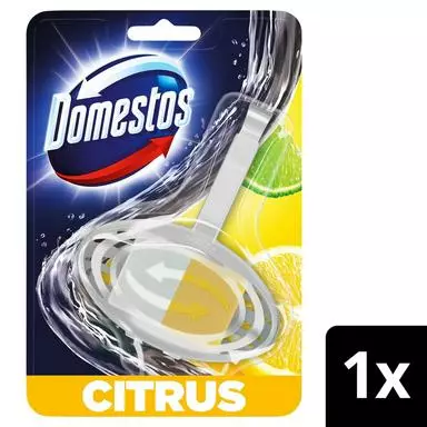 DOMESTOS 3in1 CITRUS - WC:n puhdistus ja putkenavaajat - 8720182788511 - 1