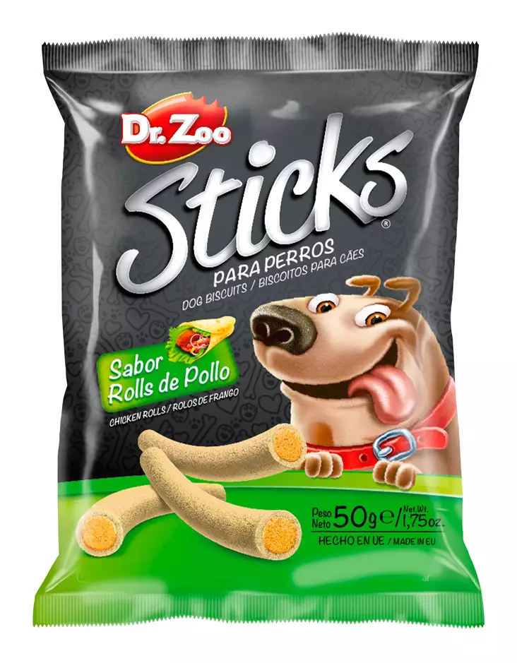 Dr. Zoo Sticks Chicken rolls - Koiran makupalat - 7798182082541 - 1
