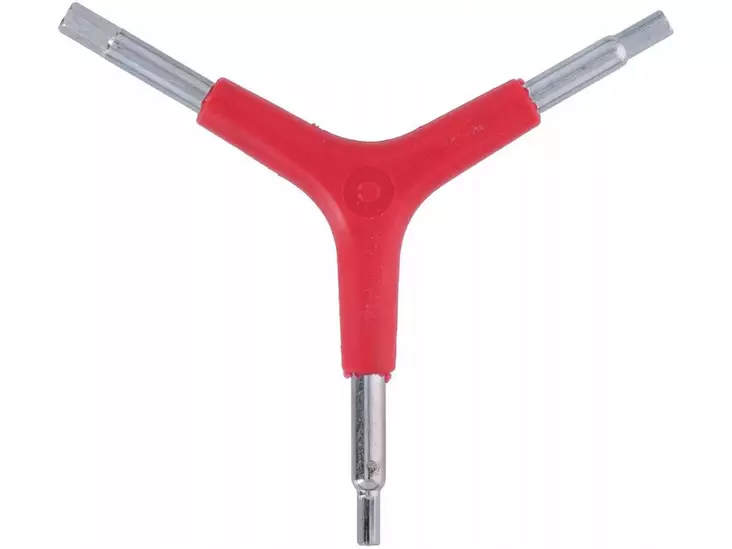 Dunlop Pyörän kolmioavain 4-5-6mm - Pyörän huoltotarvikkeet - 8711252475981 - 1