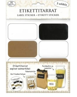 Etikettitarra suorakulmio uusio - Joulukorttiaskartelu - 6417715032891 - 1