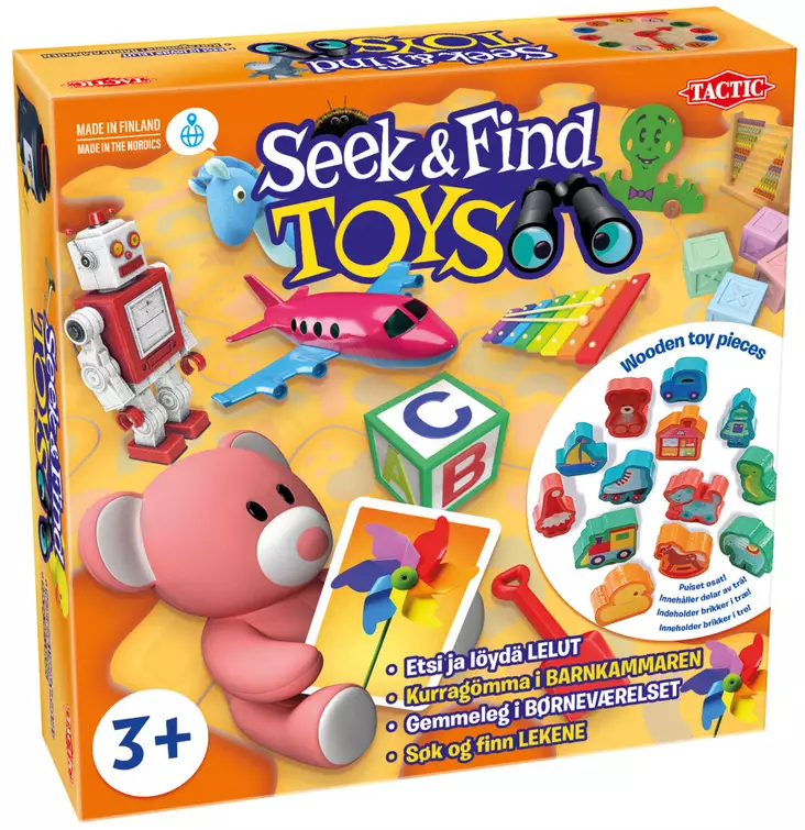Etsi ja Löydä Lelut - Pöytä- ja lautapelit - 6416739605531 - 1