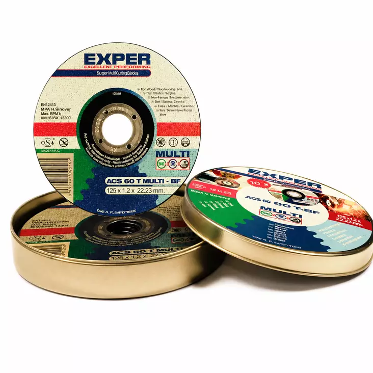 EXPERT Multilaikka 125x1,2x22,2mm - Katkaisulaikat - 6438081002561 - 1