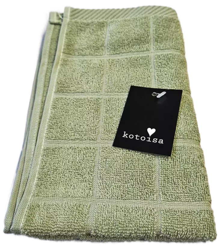 FROTEEPYYHE 30x50 vaaleanvihreä - Käsi- ja kylpypyyhkeet - 6438159909211 - 1