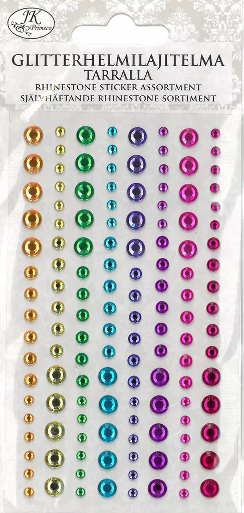 Glitterhelmitarra Sateenkaari kirkas - Tee-se-itse DIY - 6417715313051 - 2