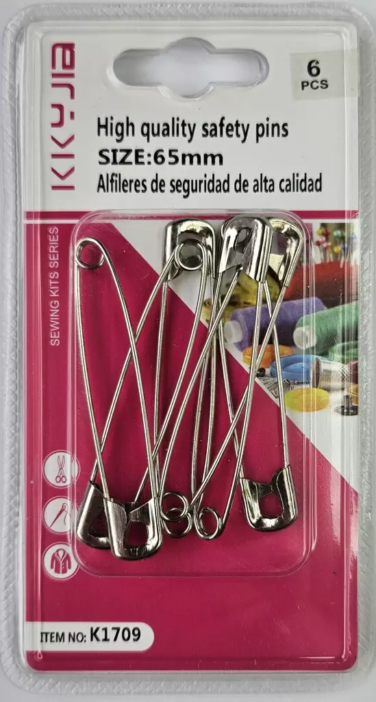 HAKANEULAT6 kpl 65 mm - Neulat ja puikot - 6438159386951 - 1