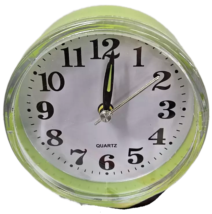 HERÄTYSKELLO PYÖREÄ - Herätyskellot - 6438159365291 - 1