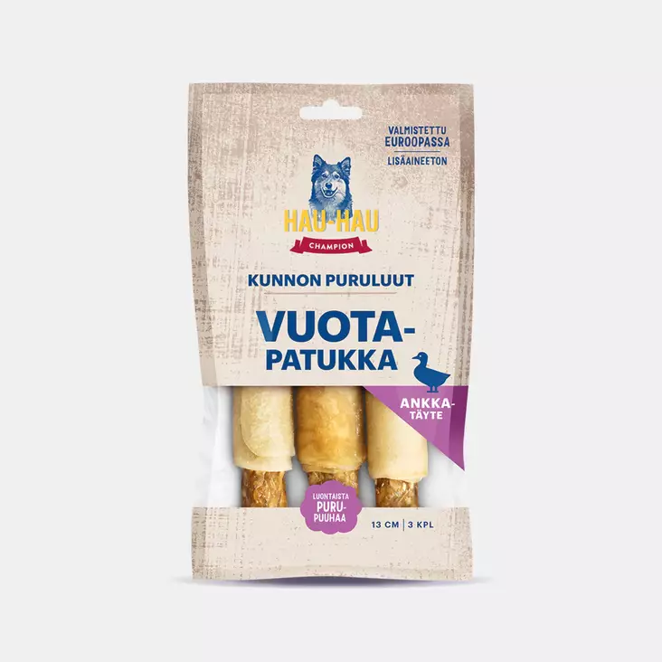 HHC Kunnon puruluut Vuotapatukka ankka - Koiran makupalat - 6430076894571 - 1