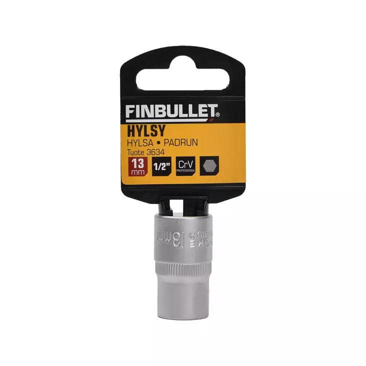 Hylsy 1/2" 13 mm - Hylsytyökalut - 6438152036341 - 2