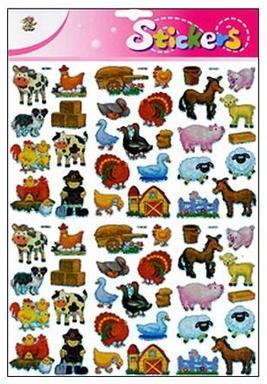 Jättitarra-arkki Maatilan eläimet - Tee-se-itse DIY - 6417715021161 - 1